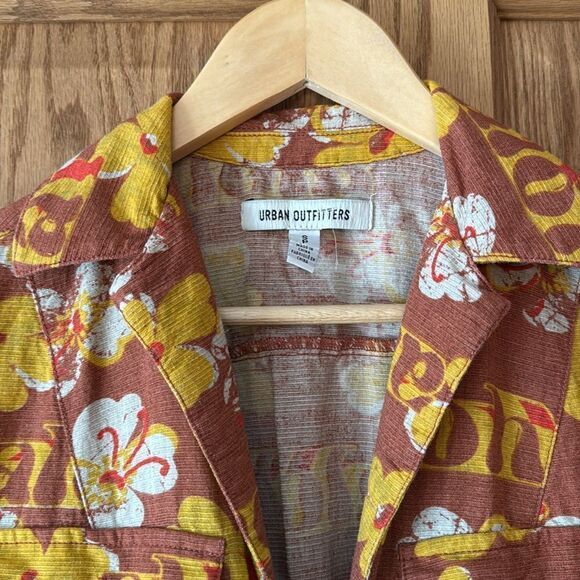 Urban Outfitters Floral Jumpsuit in Brown and Yellow - Picture 5 of 12